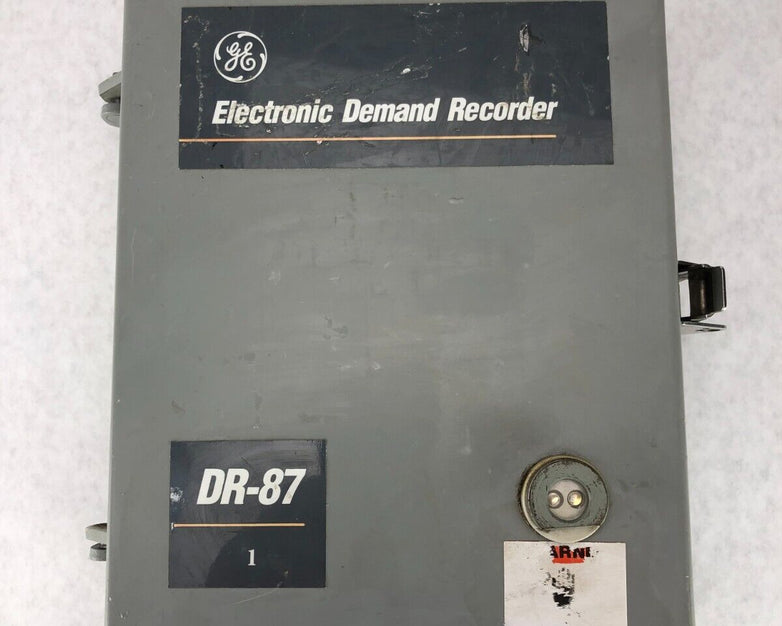 General Electric DR-87 733X21G004 4 Channel Electronic Demand Recorder