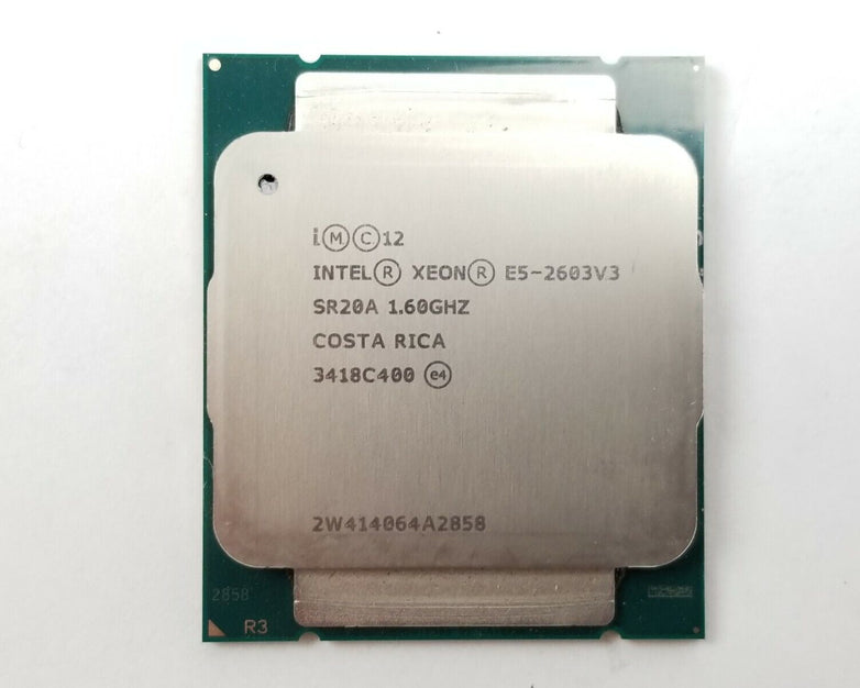 Intel Xeon E5-2603V3 SR20A 1.60GHz 6-Core Socket LGA2011-3 Server Processor