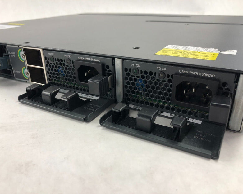 Cisco Catalyst WS-C3750X-24T-S 24-Ports Gigabit Network Switch
