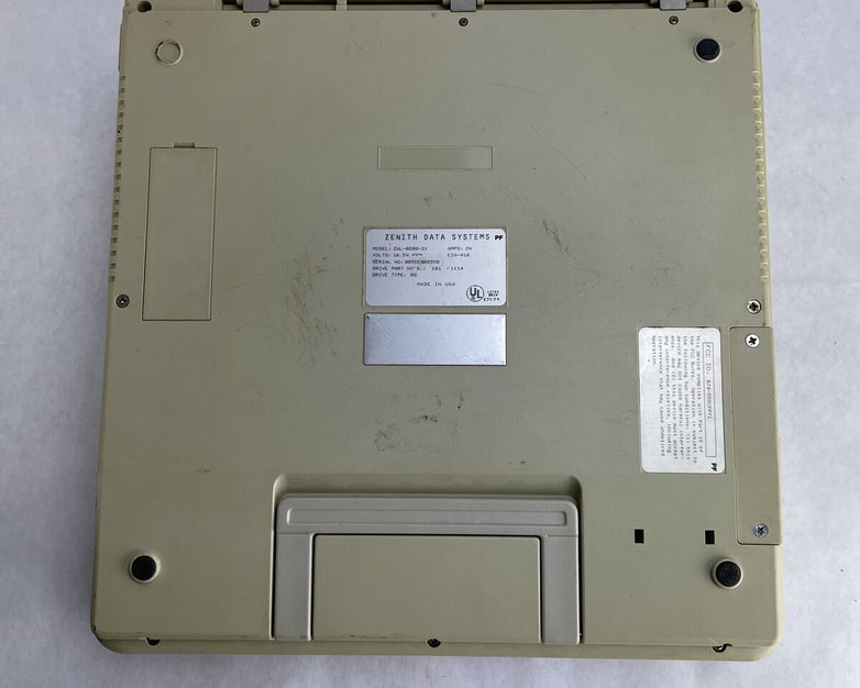 Zenith Super Port 2860 Intel 80286 12MHz ZWL-8200-21