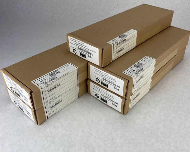 Lot of 5 Cisco AirAnt1728 2.4GHz5.2dBi Omnidirectional Ceiling Antenna w/RP-TNC