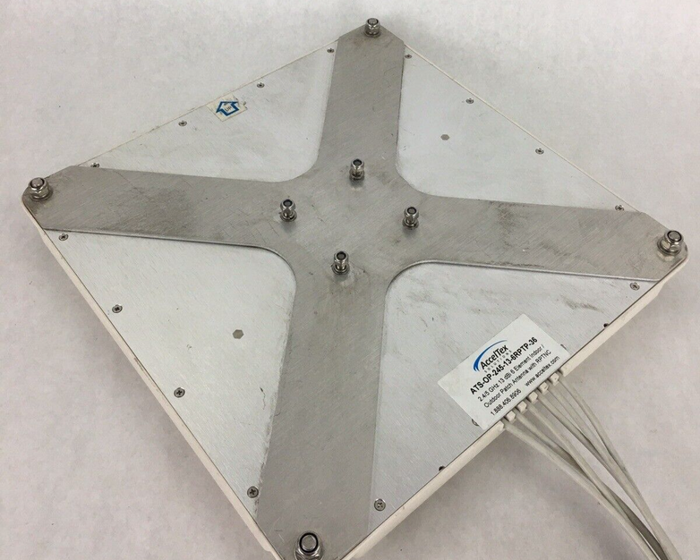 Acceltex 2.4/5GHz Patch With 6x Antenna Cables ATS-OP-2415-13-6RPTP-36
