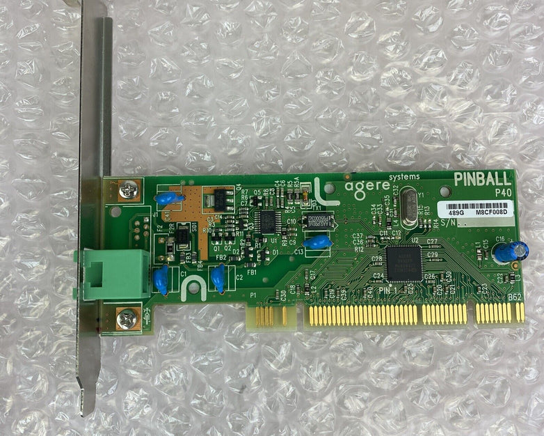 Lot of 3 various PCI card 56k fax modems Conexant KB5815G Agere 90109-2 P40