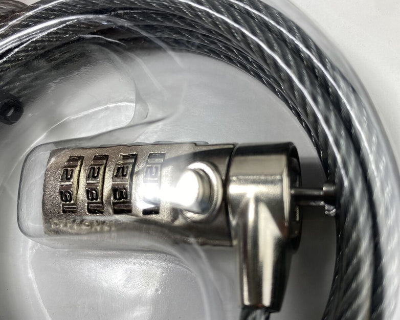 Targus PA410U Defcon CL Laptop Cable Combination Lock 6.5ft 0UC221