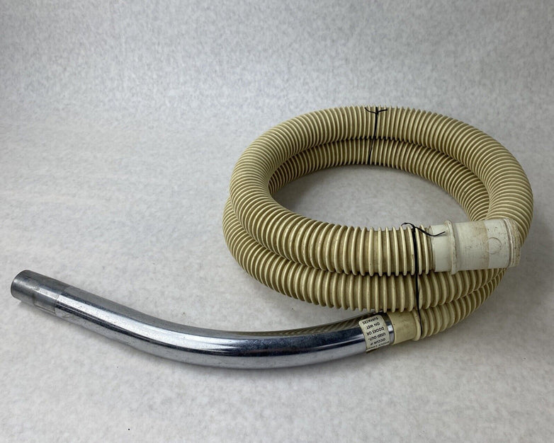 Vintage Kenmore 2627 Canister Vacuum Cleaner Motor 116 w/ Vacuum Hose Yellow
