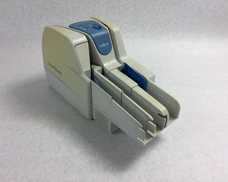 Unisys SmartSource Professional Check Scanner SSP 2-PK2 w/Power Supply & Cord