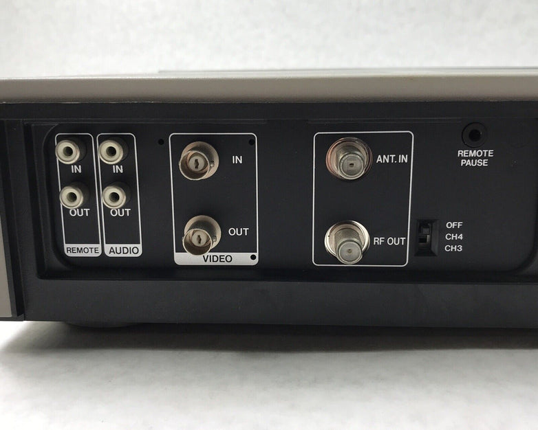 JVC Video Cassette Player BR3700U 60Hz 19W 120V 2.5A VHS Player