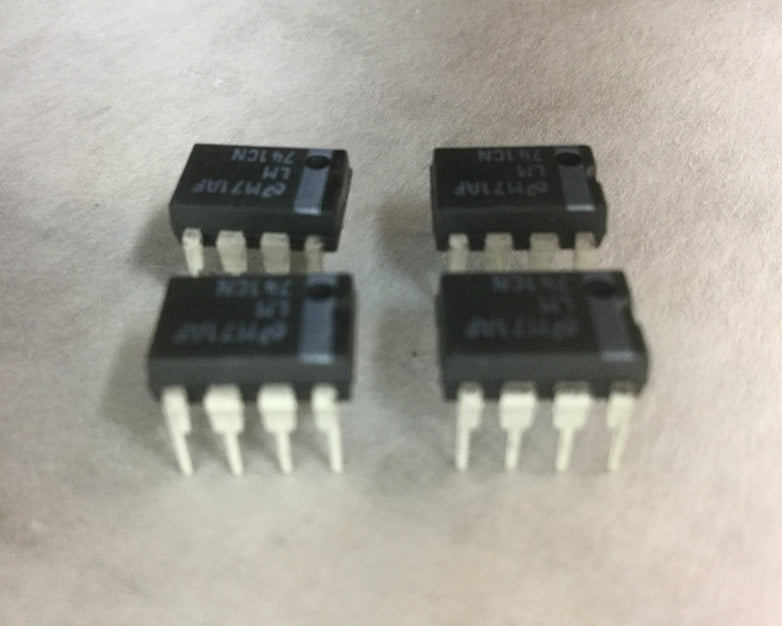 M71AF (741CN), 8 Pin Dip (Lot of 4) NEW