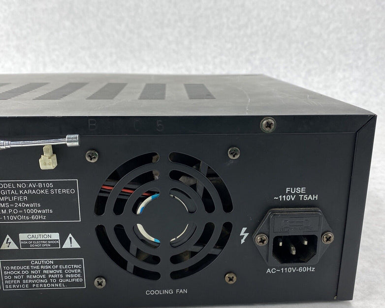 Deura AV-B105 Digital Karaoke Stereo Amplifier