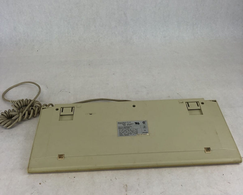 Vintage Mitsumi Electric CO Keyboard KPQ-E99YC 5 Pin
