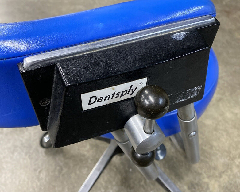 Vintage Dentsply 6465 Adjustable Medical Doctor Dentist Exam Stool Chair USA
