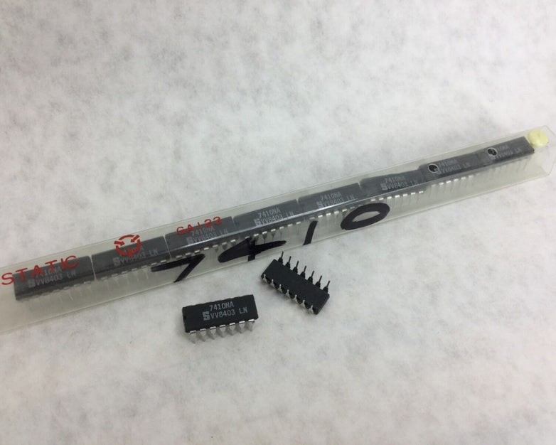 Signetics 7410NA 14 Pin Lot of 10 New