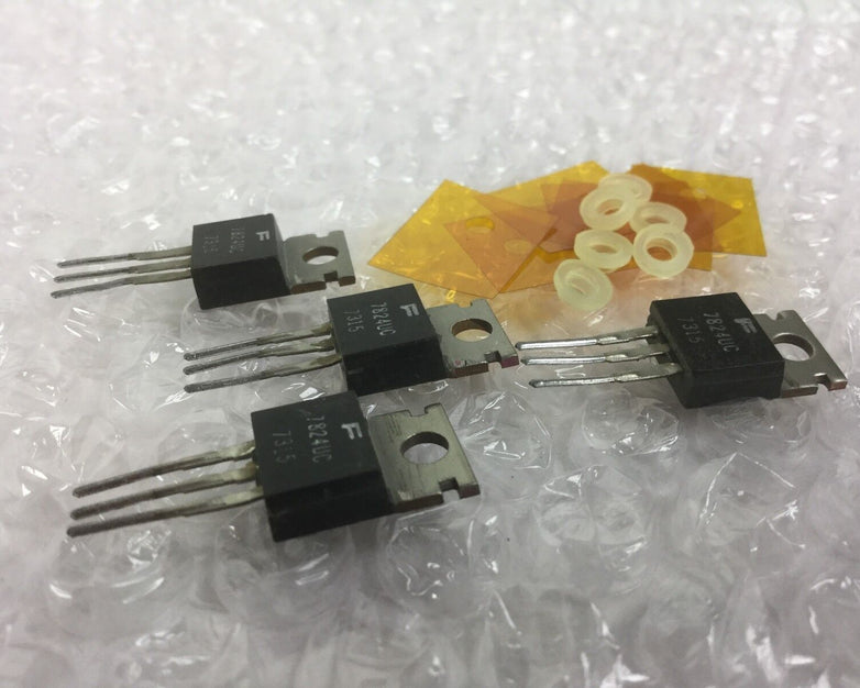 NEW FAIRCHILD 7824UC Voltage Regulator, 7315, Lot of 4, NEW