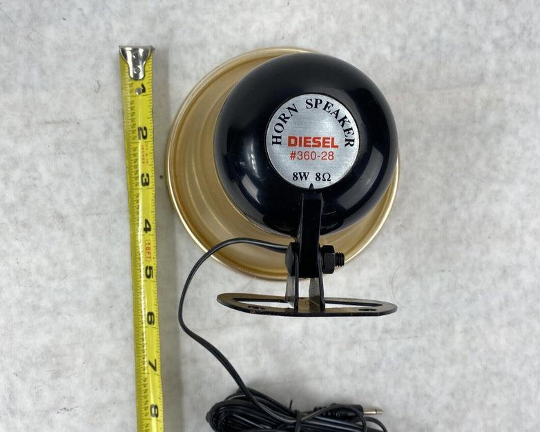 Barjan 360-28 Diesel Electronics 8 Watt Waterproof PA Speaker WORKS