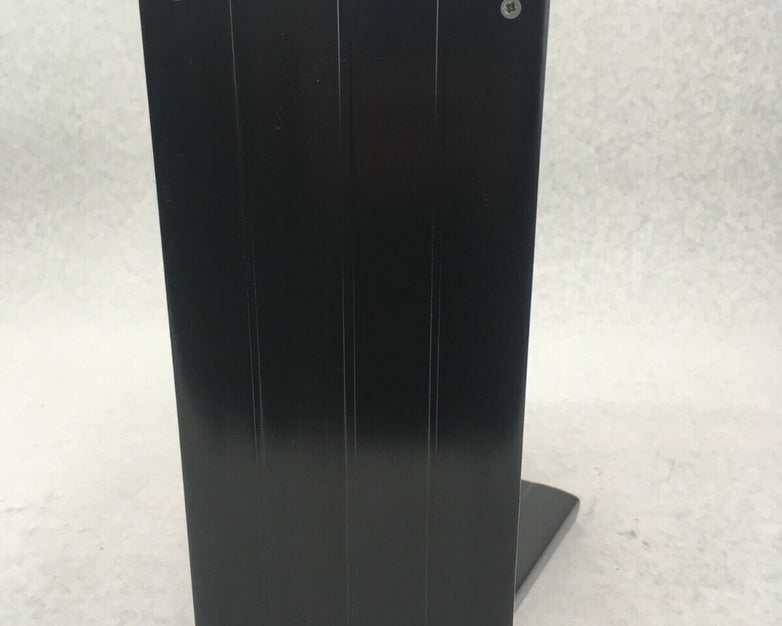 Vintage ME Quartz Table Top Black Plastic Clock