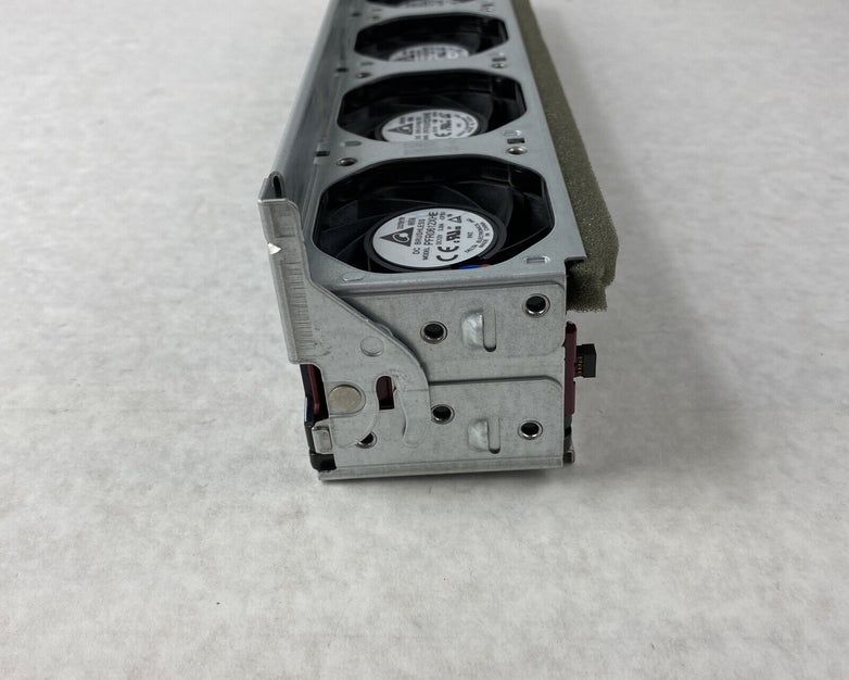 HP DL380p Gen 8 Fan Cage W/ Lot of 4 Fans & 2 Blank 654577-002 -Tested & Working