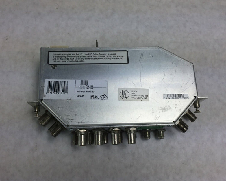 Scientific Atlanta 741150 Assembly OA Rear Interface