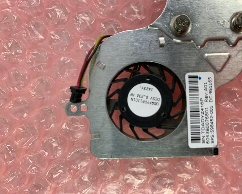 HP 598452-001 Heat Sink with Fan for HP Mini 5103