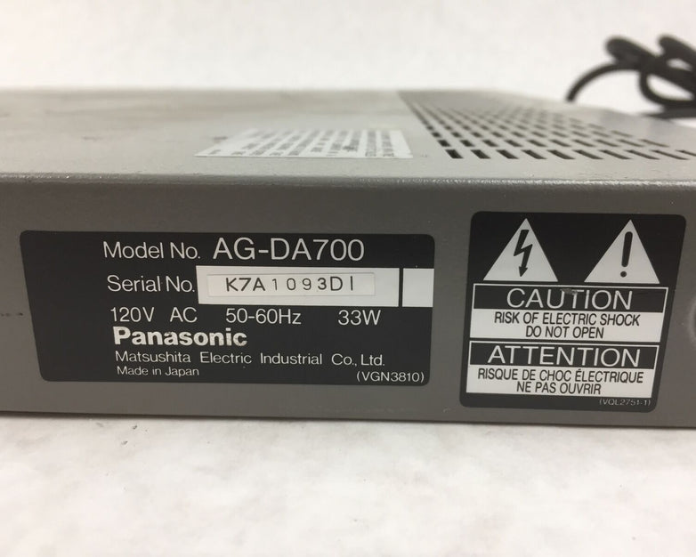 Panasonic Video Distributor AG-DA700