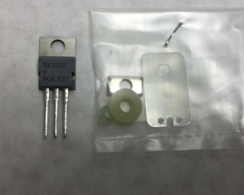 NOS RCA SK3220 NPN Si Transistor TV Deflection Stages Lot of 5