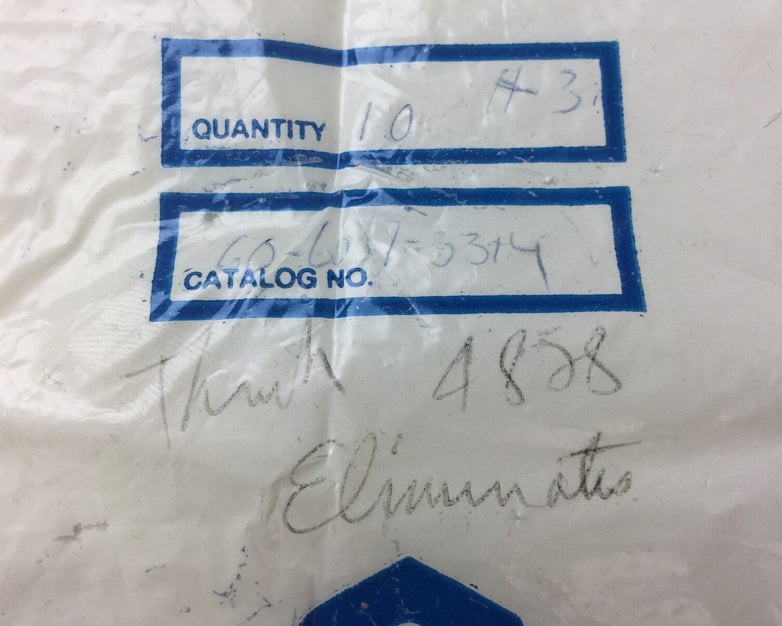 60-6007-3314 (4828), Thrush Eliminates Lot of 10, NEW,