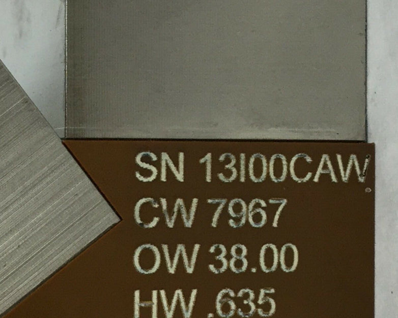 Caldon 9A-201B595G01 1.77 MHz CW 7967 OW 38 HW .635 Untested