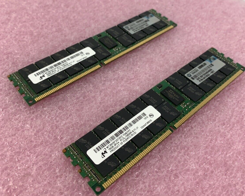 Micron 16GB DDR3 2Rx4 MT36KSF2G72PZ-1G4D1HF RAM Memory PC3L-10600R