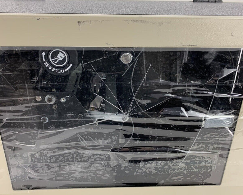 Zebra 140Xi III Label Ribbon and Thermal Printer Broken Window - For Parts