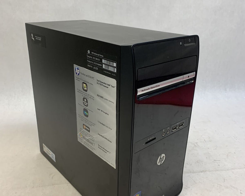 HP P6-2026 MT Intel Core i3-2120 3.3GHz 8GB RAM No HDD No OS
