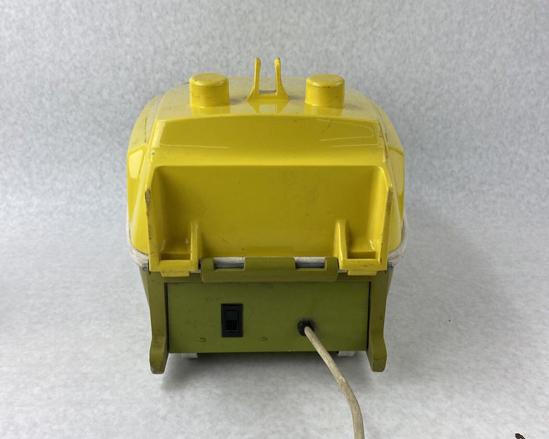 Vintage Kenmore 2627 Canister Vacuum Cleaner Motor 116 w/ Vacuum Hose Yellow