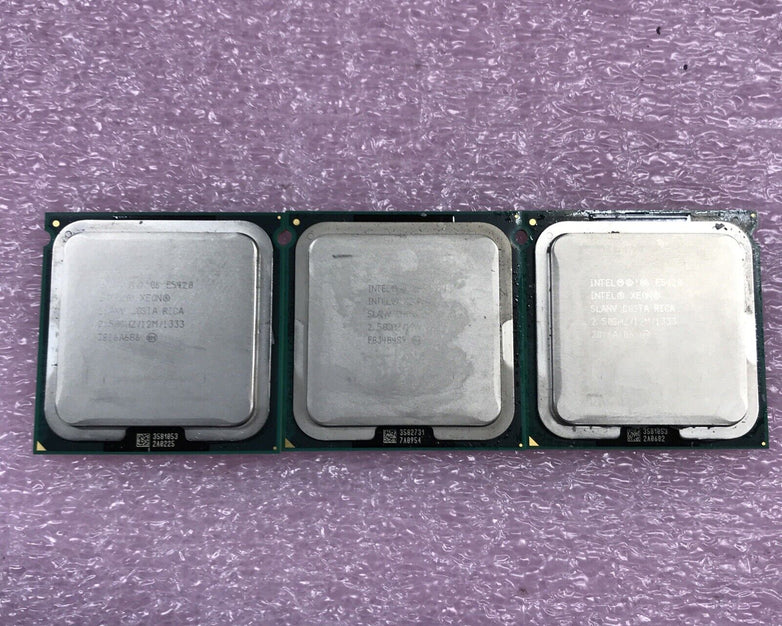 (Lot of 3) Intel E5420 Intel Xeon SLANV 2.5GHz (Tested and Working)