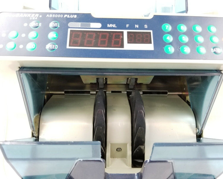 AccuBanker AB5000 Plus Commercial Bill Counter Untested