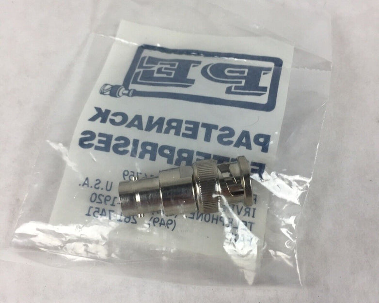 New Pasternack 20 dB - Brass Nickel BNC Male to BNC - 2 Watt - 4 GHz - PE7049-20