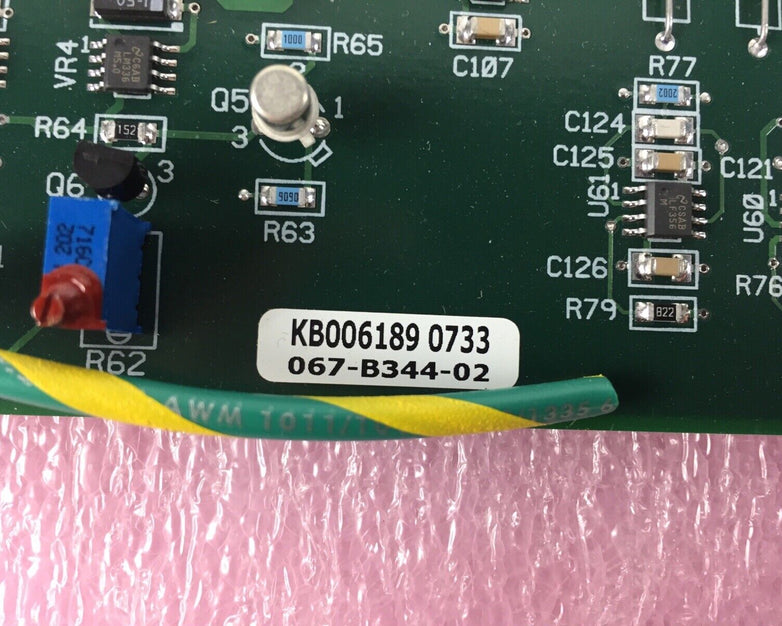 Siemens Bayer 067-B344-02P Signal Processing Board - 067-0704-01