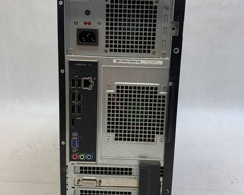 Dell Vostro 260 MT Intel Core i3-2120 3.3GHz 4GB RAM No HDD No OS
