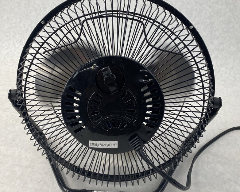 Comfort Zone CZHV9B 9" 3 Speed Portable High Velocity Air Cooling Fan FOR REPAIR