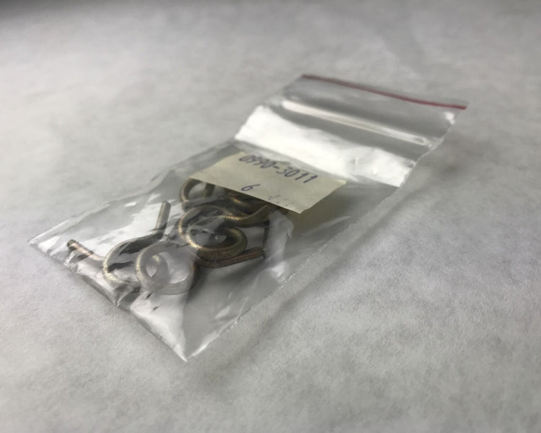 6 Tube Clamps 0990-3011 for Perkin Elmer Pyris 1 TGA NEW