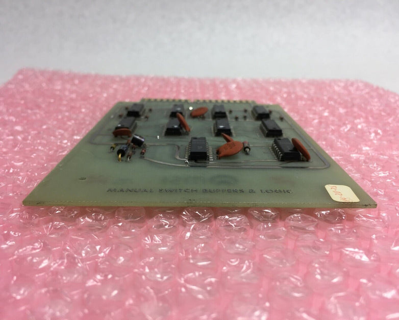 Vintage 1975 MSI Manual Switch Buffers & Logic 24866 Micromedic Card