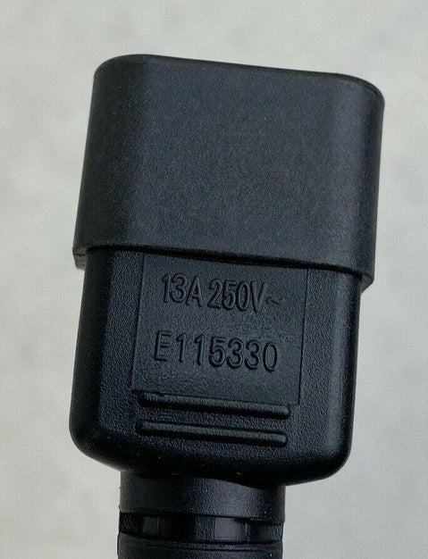 Well Shin 3ft power cord C13-C14 16AWG 13A 250V WS-002F to E115330 lot of 2