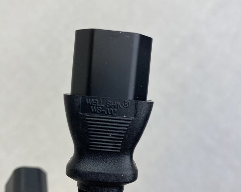 Well Shin 3ft power cord C13-C14 16AWG 13A 250V WS-002F to E115330 lot of 2