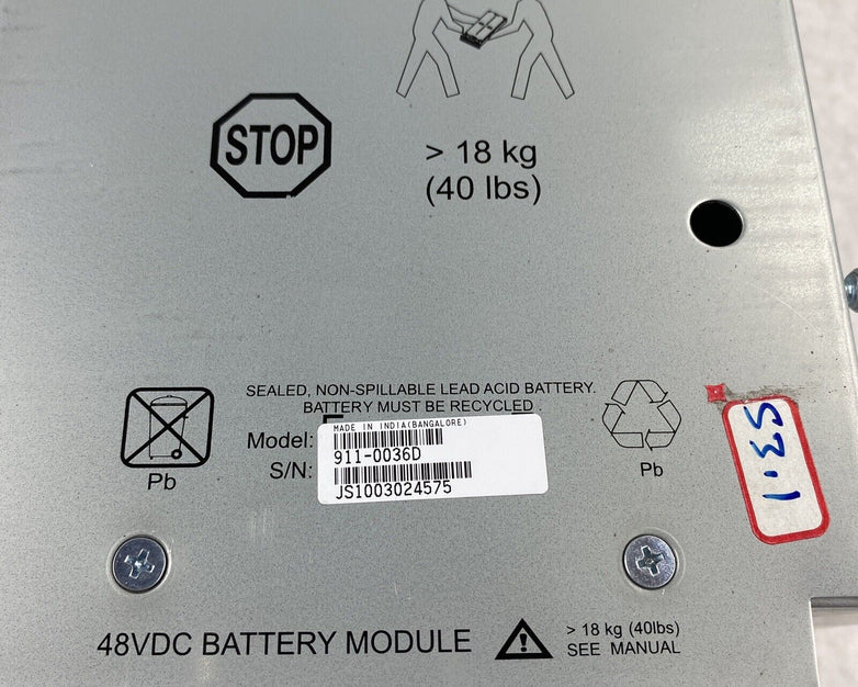 APC 911-0036D Replacement Battery Module Cartridge No Battery