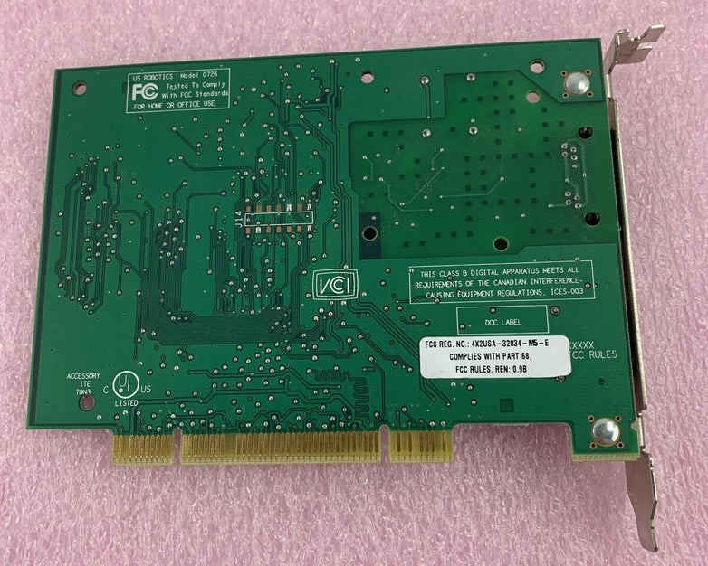 3com US Robotics Modem Card 3CP5610-Var-20 PCI