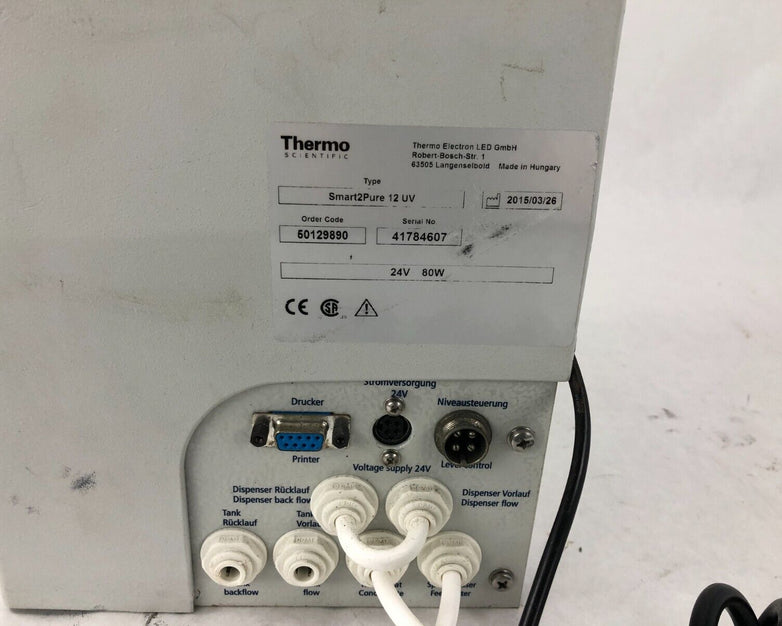 Thermo Scientific Smart2Pure 12 UV Water Purification System