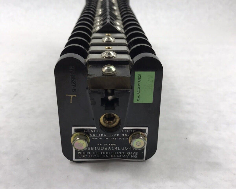 General Electric Rotary Switch Type SB-1 357A3000 16SB1MB3A46LUM4Y