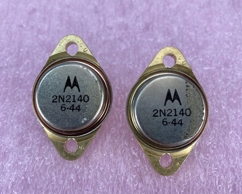 Lot( 2 ) Motorola 2N2140 Bipolar Transistor 6-44
