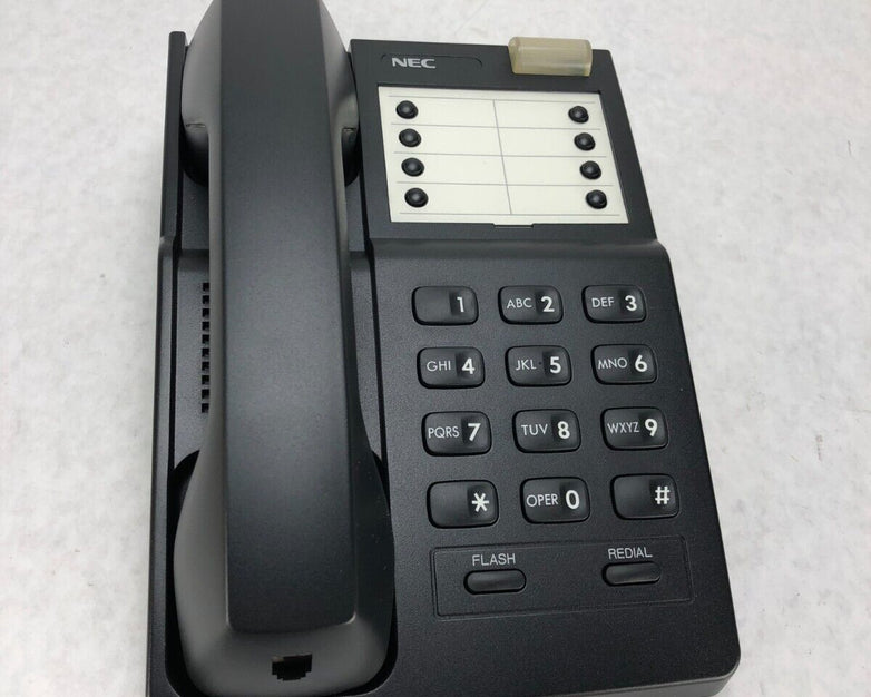 New NEC 770087 DTP-1HM-2 Black Single Line Hotel Motel Phone