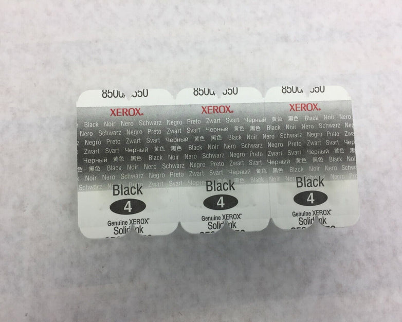 Genuine XEROX Phaser 8500 / 8550 108R00668 Black Solid Ink