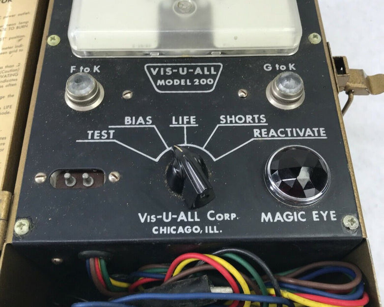 Vis-U-All Reactivator Model V200 200 Shorts Tester