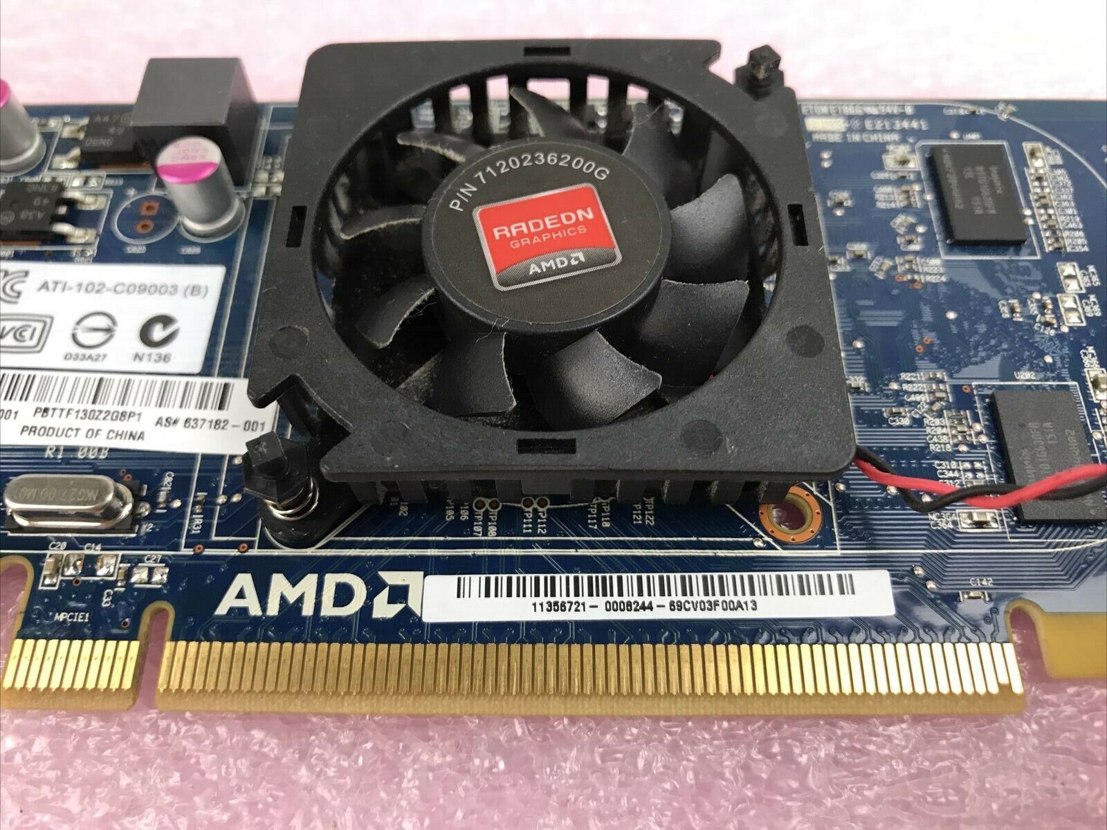 AMD Radeon ATI-102-C09003 (B) 512MB  PCI Express Video Card Low Profile