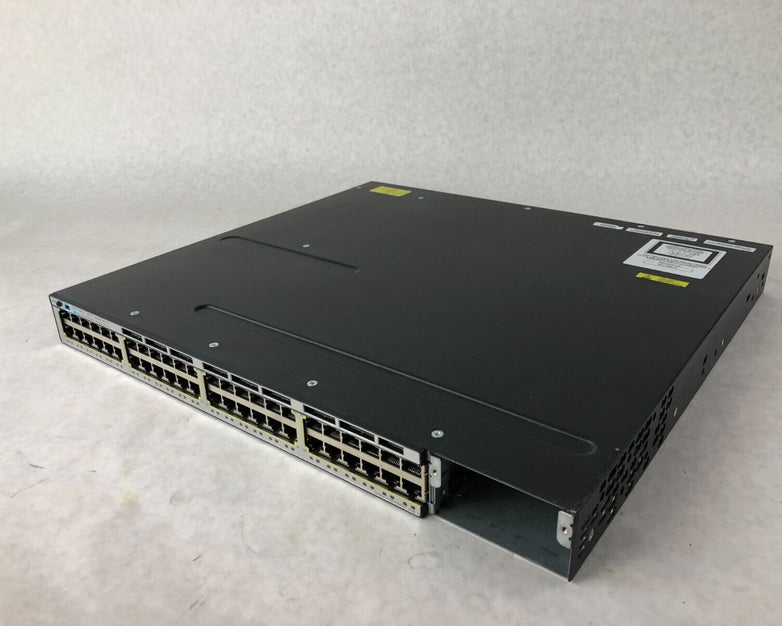 Cisco WS-C3750X-48P-S 48-Port GbE PoE Catalyst Network Switch